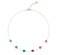 Collier Rosso Prezioso Femme SEMINO D AMORE COLOURS in Argent GC00480SE COLOURS